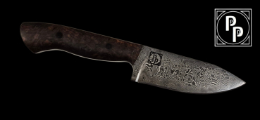 Outdoormesser 200 Lagen Damast